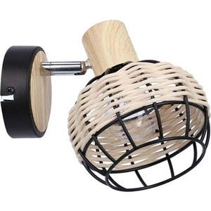 Černo-krémové nástěnné svítidlo ø 12 cm Tajga – Candellux Lighting obraz