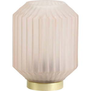 Světle růžová stolní lampa (výška 17 cm) Ivot – Light & Living obraz