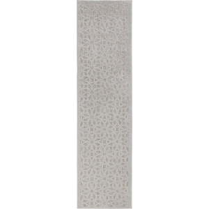 Šedý venkovní koberec běhoun 230x66 cm Argento - Flair Rugs obraz