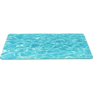 Modrá koupelnová předložka 50x80 cm Blue Sea – Wenko obraz