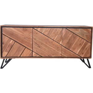 Komoda z masivu akácie v přírodní barvě 150x76x40 cm Ambala – Interia Home & Living obraz