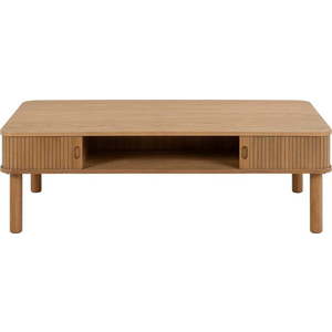 Konferenční stolek v dekoru dubu v přírodní barvě 70x130 cm Langley – Actona obraz