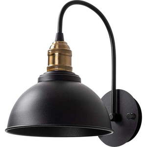 Černé nástěnné svítidlo ø 21 cm Varzan – Opviq lights obraz