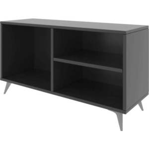 Antracitový TV stolek 100x54 cm Zisino – Kalune Design obraz