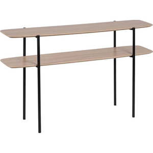Konzolový stolek s deskou v dubovém dekoru v přírodní barvě 33x120 cm Nude – Ixia obraz