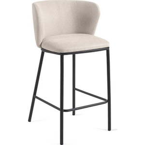 Béžová barová židle (výška sedáku 65 cm) Ciselia – Kave Home obraz