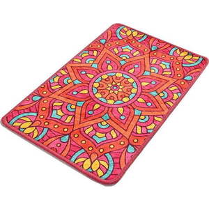 Koupelnová předložka s motivem mandaly Foutastic Mandala, 60 x 40 cm obraz