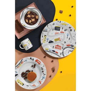Porcelánová dětská jídelní sada 4 ks – Hermia obraz