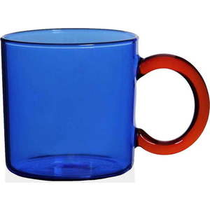 Modrý skleněný hrnek 300 ml – Hermia obraz