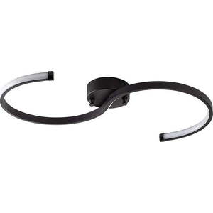 Černé LED stropní svítidlo 25x10 cm Es – Opviq lights obraz