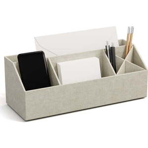 Kartonový organizér na psací potřeby Elisa Canvas Paper Laminate – Bigso obraz