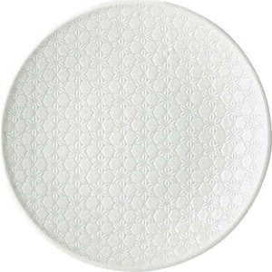 Bílý keramický talíř MIJ Star, ø 25 cm obraz