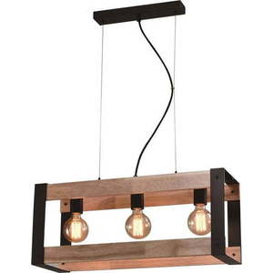 Černé závěsné svítidlo 20x60 cm Varna – Candellux Lighting obraz