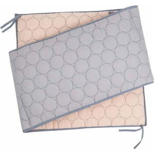 Bavlněná výstelka do postýlky Nattiot Dots, 35 x 190 cm obraz