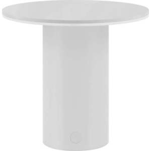 Bílá LED stmívatelná stolní lampa (výška 18 cm) Fungo – Remember obraz