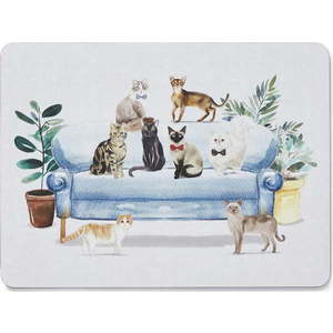 Korkové prostírání 4 ks 21.5x29 cm Curious Cats - Cooksmart ® obraz
