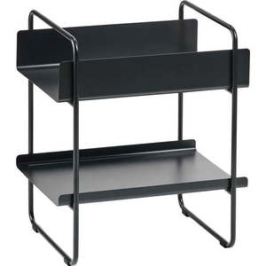 Černý kovový konzolový stolek 36x48 cm A-Console – Zone obraz