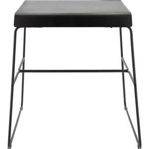 Černý kovový jídelní stůl 58x75 cm A-Café – Zone obraz