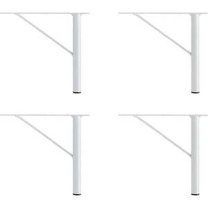 Bílé kovové nožičky 4 ks Mistral & Edge by Hammel - Hammel Furniture obraz