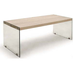 Konferenční stolek s deskou v dubovém dekoru v přírodní barvě 55x110 cm Nancy – Tomasucci obraz