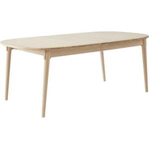 Rozkládací jídelní stůl s přídavnou deskou z dubového dřeva 106x184 cm Miro – Hammel Furniture obraz