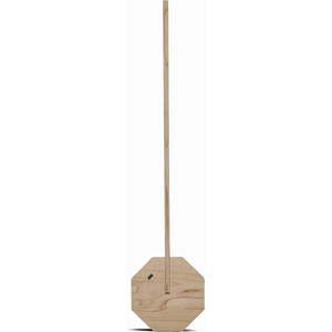 Světle hnědá LED stolní lampa (výška 38 cm) Octagon One – Gingko obraz