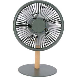Zelená stolní lampa s ventilátorem na dálkové ovládání (výška 26 cm) Beyond – Gingko obraz