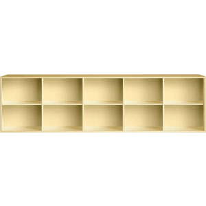 Světle žlutá závěsná knihovna 220x61 cm Mistral – Hammel Furniture obraz
