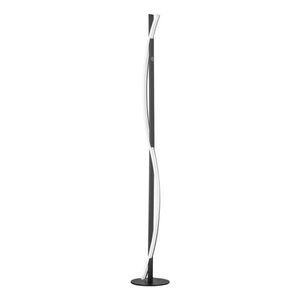 Černá LED stmívatelná stojací lampa (výška 144, 5 cm) Bridge – Fischer & Honsel obraz