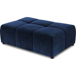 Modrý sametový modul pohovky Rome Velvet - Cosmopolitan Design obraz