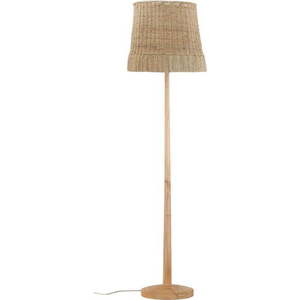 Stojací lampa v přírodní barvě s ratanovým stínidlem (výška 160 cm) Kakasi – Bloomingville obraz