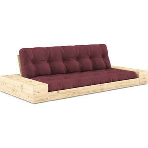Vínová rozkládací pohovka 244 cm Base – Karup Design obraz