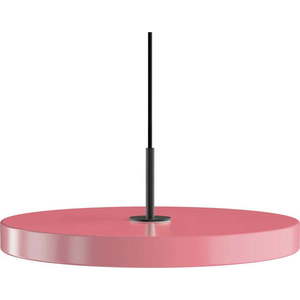 Růžové LED závěsné svítidlo s kovovým stínidlem ø 43 cm Asteria Medium – UMAGE obraz