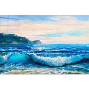 Skleněný obraz 100x70 cm Horizon – Wallity obraz
