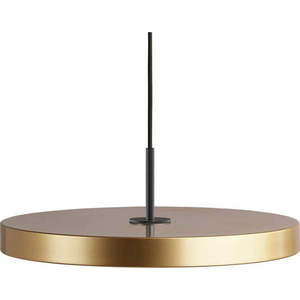 LED závěsné svítidlo ve zlaté barvě s kovovým stínidlem ø 43 cm Asteria Medium – UMAGE obraz
