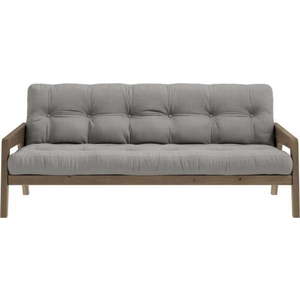 Šedá rozkládací pohovka 204 cm Grab - Karup Design obraz