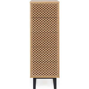Komoda v dubovém dekoru Woodman Camden Diamond, 40 x 123 cm obraz
