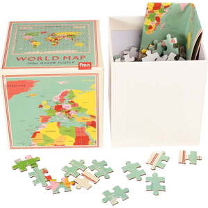 Dětské puzzle Rex London World Map obraz
