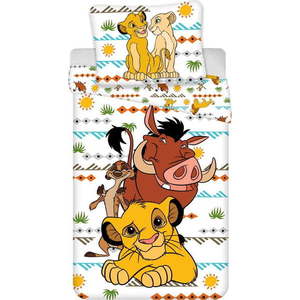 Bavlněné dětské povlečení na jednolůžko 140x200 cm Lion King Africa – Jerry Fabrics obraz