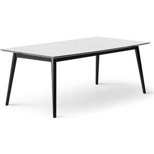 Rozkládací jídelní stůl s bílou deskou a přídavnou deskou 100x210 cm Meza – Hammel Furniture obraz