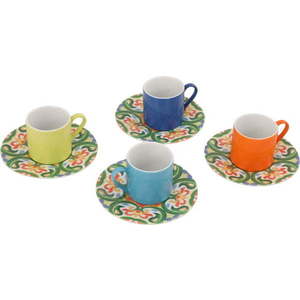 Porcelánové šálky v sadě 4 ks 0.1 l – Hermia obraz