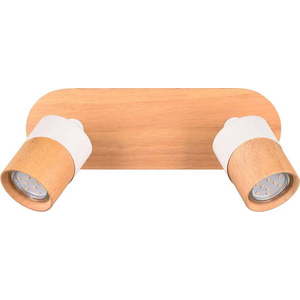 Bílo-hnědé stropní svítidlo ø 6 cm Aruni – Trio obraz