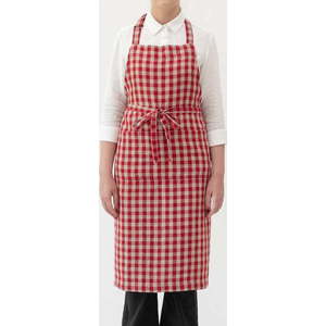 Lněná zástěra Red Gingham – Linen Tales obraz