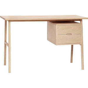 Pracovní stůl v dekoru dubu 57x120 cm Architect – Hübsch obraz