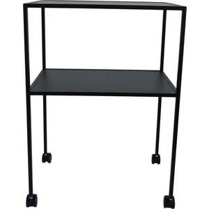 Kovový servírovací stolek na kolečkách 40x60 cm Trolly – Spinder Design obraz
