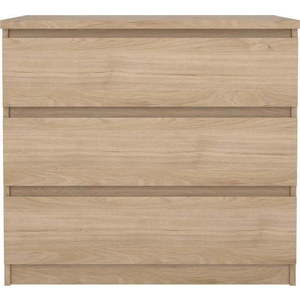 Komoda v dekoru dubu v přírodní barvě 77x70x50 cm Naia – Tvilum obraz
