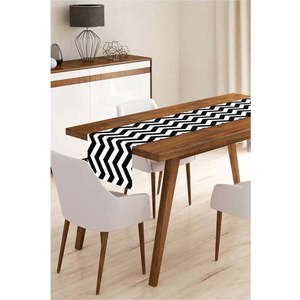Běhoun na stůl 40x130 cm Zig Zag – Minimalist Cushion Covers obraz