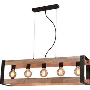 Černé závěsné svítidlo 20x90 cm Varna – Candellux Lighting obraz