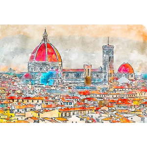 Obraz 90x60 cm Florence – Fedkolor obraz