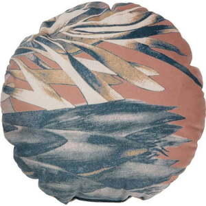 Polštář BePureHome Velvet Melon, ø 45 cm obraz